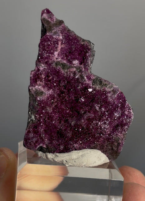 Purple Red Kammererite Specimen