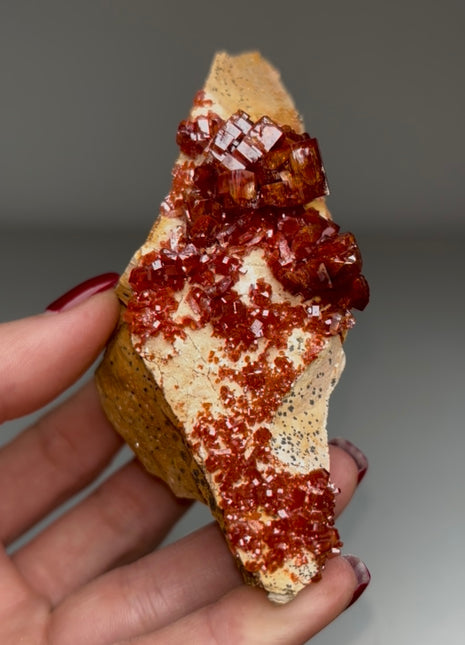 Red Vanadinite Specimen