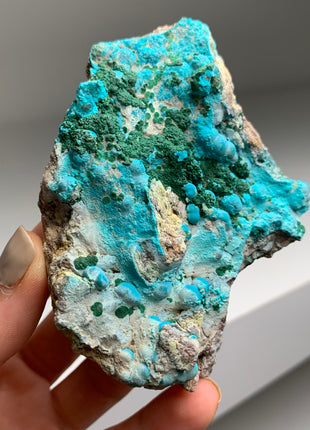 New ! Bubbly Blue Chrysocolla - L’etoile du Congo mine