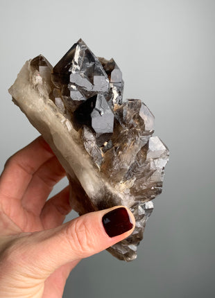 Stunning ! Elestial Smoky Quartz - From Namibia