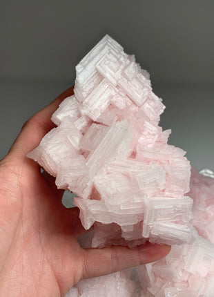 High Grade Pink Halite Lot from Searles Lake - 4 Pieces