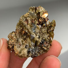 Collection image for: Chalcopyrite with Siderite