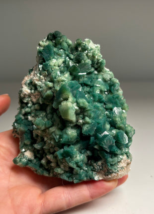 Green Heulandite