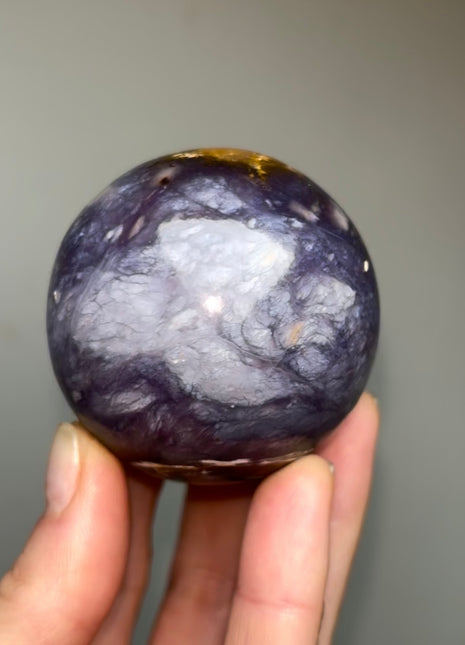 Purple Chalcedony Sphere !