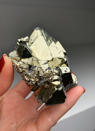 Very High Grade Pyrite from Huanzala, Peru