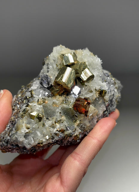 High Grade Pyrite with Quartz