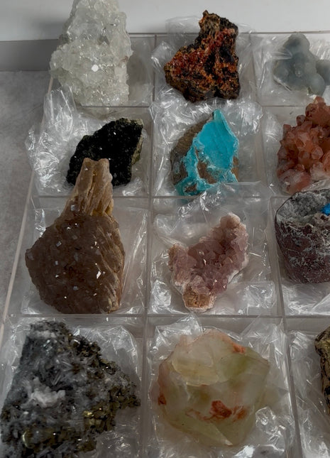 12 Pieces ! Mix Variety Minerals Lot