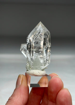 Gem ! Green Phantom Quartz from Himachal Pradesh