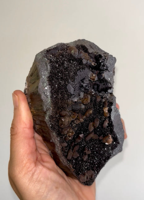 New ! Galaxy Hematite with Quartz PM0549