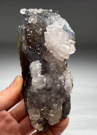 Blue Fluorite with Quartz