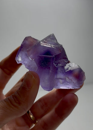 Deep Purple Core Fluorite - From Berbes