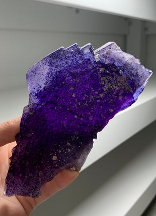 Wow ! Fluorite from Denton mine, Illinois - Collection # 224 *