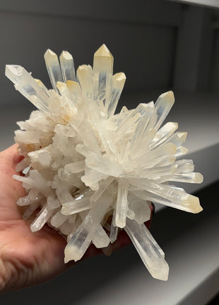 Bursting Quartz with Halloysite from Colombia, Collection # 312