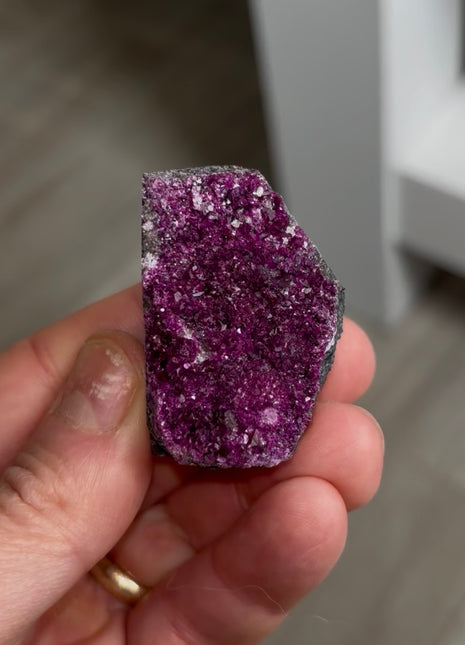 Purple Red Kammererite Specimen