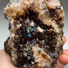 Collection image for: Quartz with Rainbow Goethite