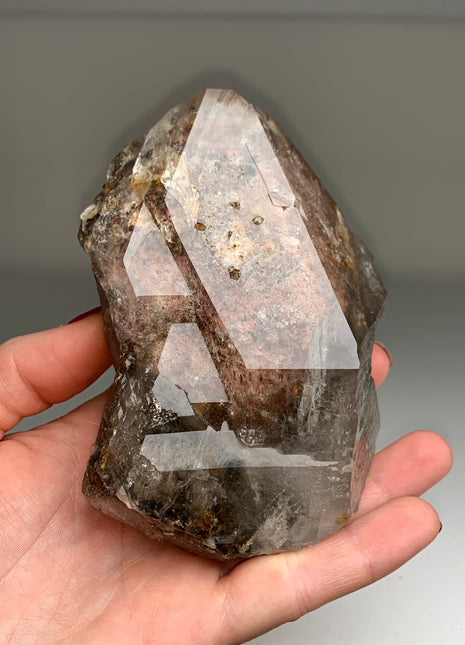 Quartz with Colorful Lodolite inclusions - from Brazil PM001