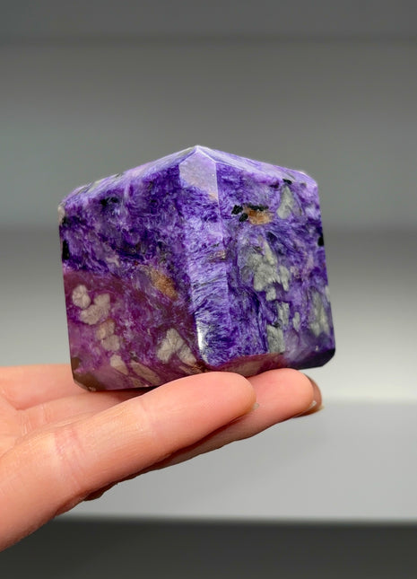 Charoite Cube