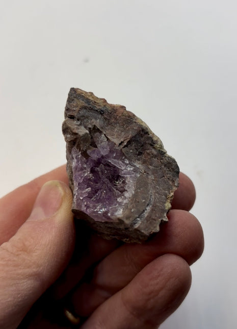 Glowing Amethyst Geode 🍉