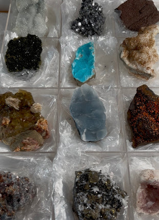 12 Pieces ! Mix Variety Minerals Lot