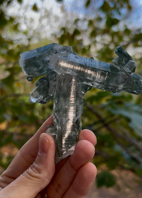 Himalayan Green Chlorite Quartz Trio 💎