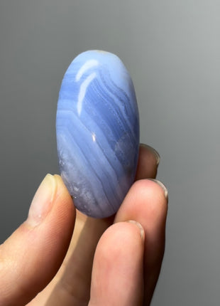 Blue Lace Agate Lingham