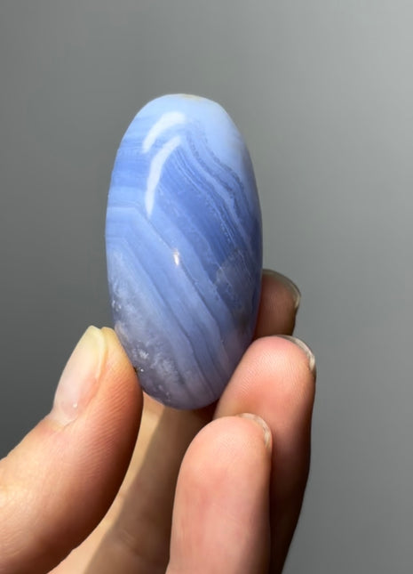 Blue Lace Agate Lingham