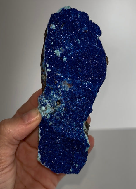 Brilliant Blue Azurite Specimen - uncommon locality !
