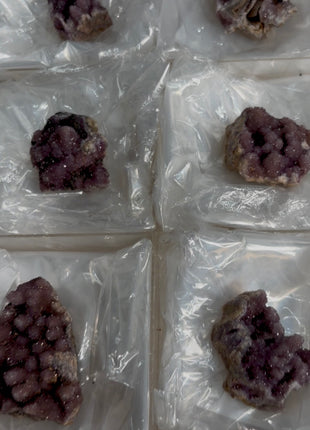 6 Pieces ! Bubblegum Amethyst Lot !