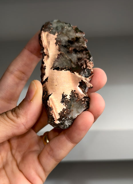 Copper Ore Slab - From Keweenaw Peninsula, Michigan