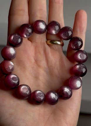 Chatoyant Lepidolite Bracelet BR058