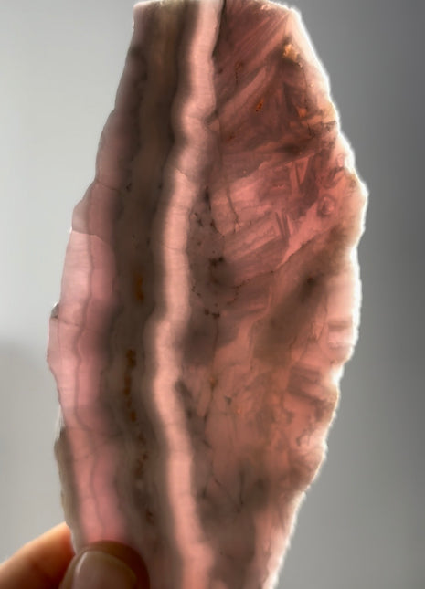 High Grade Pink Manganocalcite Slab PM0820