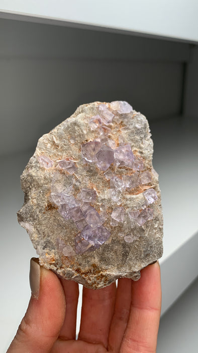 Lavender Fluorite - From Berbes, Spain