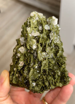 Very High Grade Forest Epidote with Quartz PM1218
