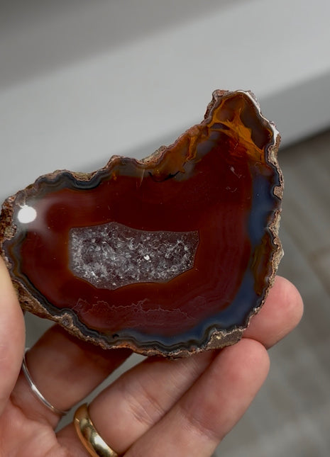 Condor Agate Geode from Argentina PM0881