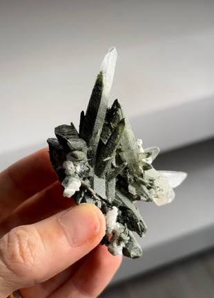 Quartz with Chlorite from Ganesh Himal PM1276