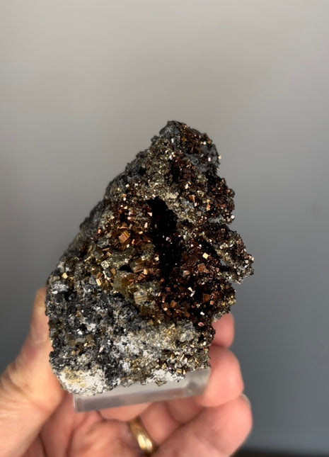 Wow ! Red Pyrite Specimen
