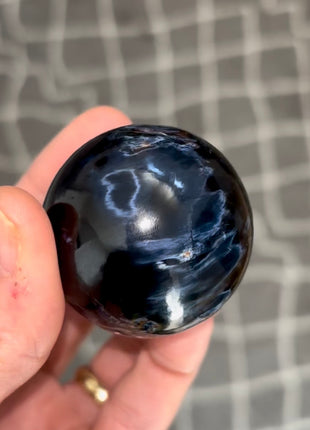 Velvety Pietersite Sphere from Namibia