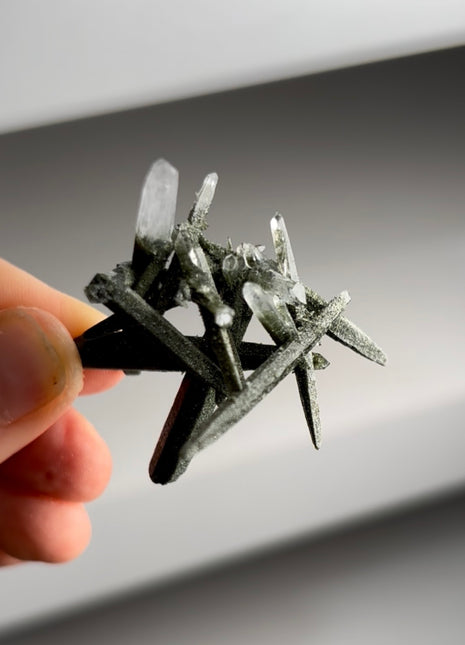 Quartz with Chlorite from Ganesh Himal PM1279