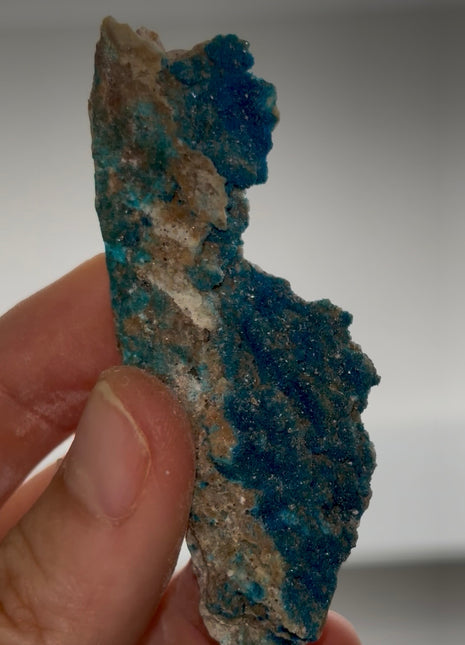New Arrival ! Blue Veszelyite Specimen PM0483