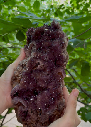 Amethyst on Matrix - From Alacam Mine