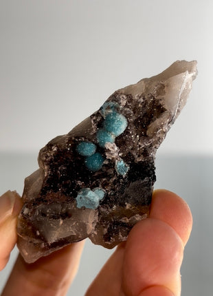 Fine Blue Shattuckite Spheres PM0982
