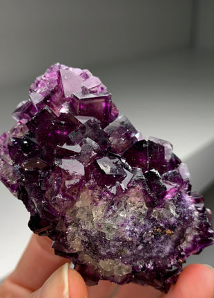 Rich Purple Fluorite from Okorusu, Namibia
