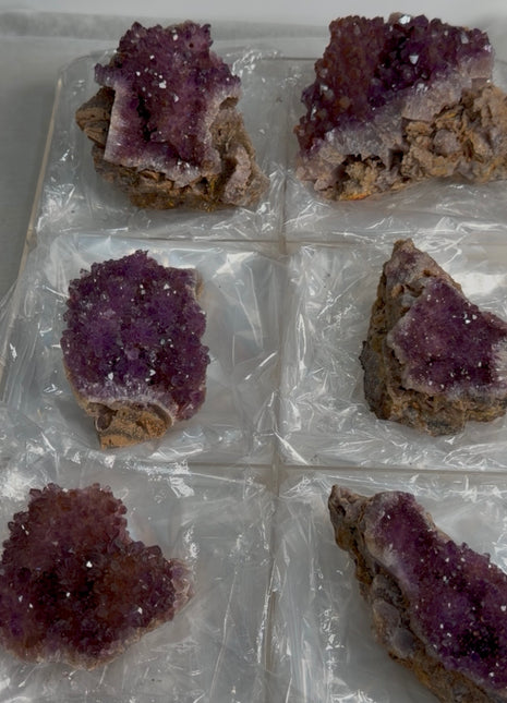 6 Pieces ! High Grade Amethyst Lot From Alacam Mine