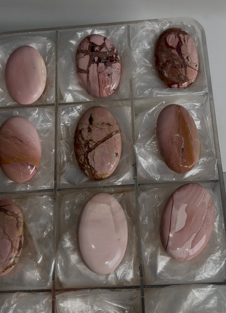 9 Pieces ! Pastel Pink Opal Lot from Australia