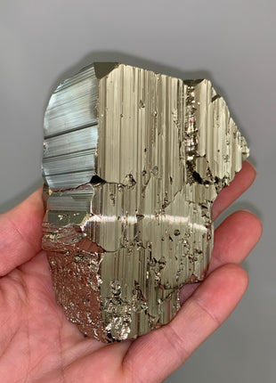 Very Lustrous Pyrite - From Huanzala, Peru