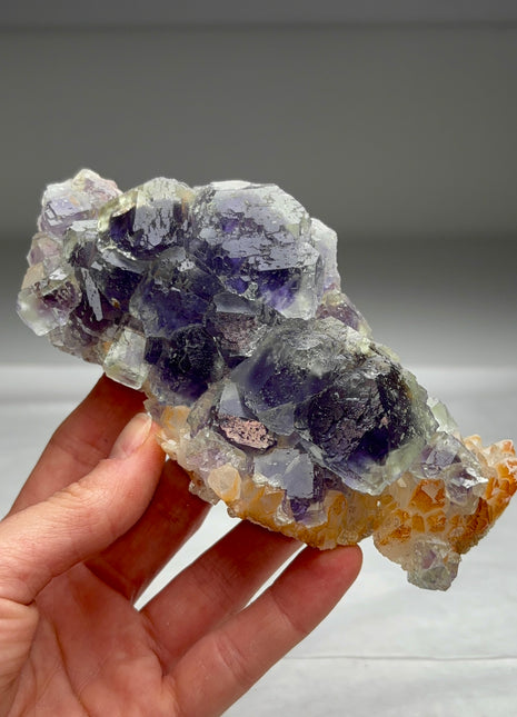 Purple Green Fluorite from Fujian Collection # 526