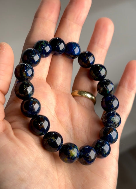 Blue Azurite Bracelet