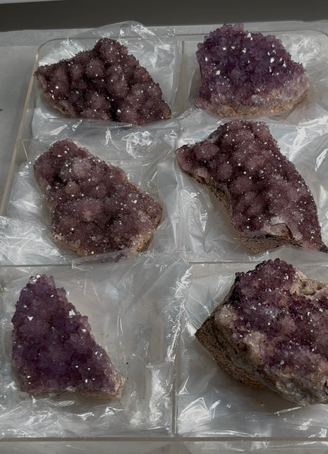 6 Pieces ! Amethyst Lot From Alacam Mine