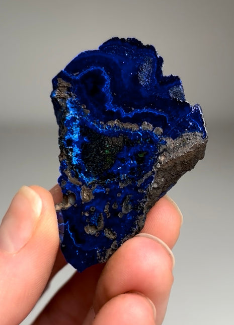 Rare and Amazing ! Blue Azurite from Siberia, Russia