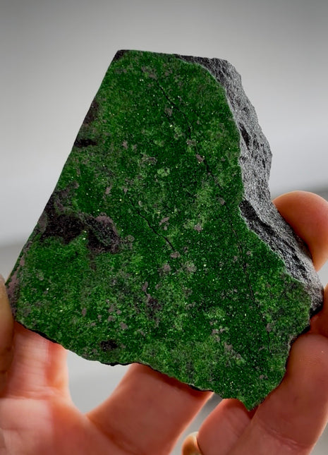 Rich Green Uvarovite Garnet